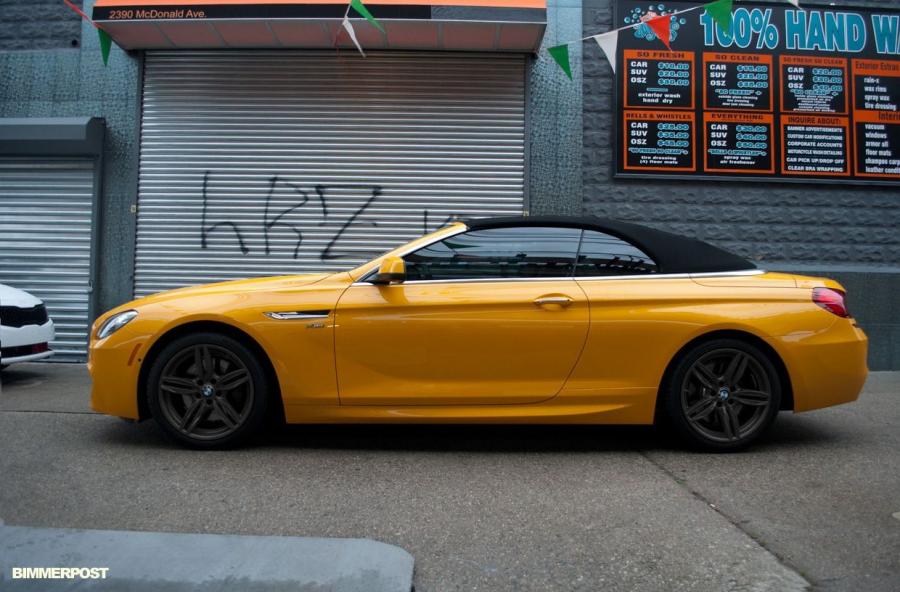  BMW 6-Series Convertible Atacama Yellow 2012 года  (фото 3 из 3)